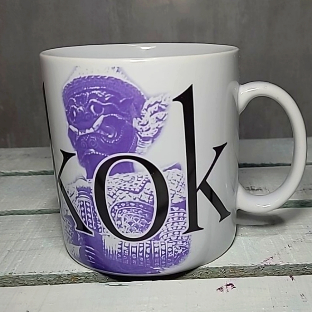 Starbucks Bangkok Collector Series City Mug Oversized 20 oz. Coffee Cup 2000 - Picture 4 of 9